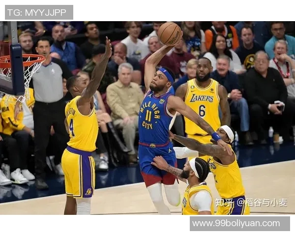 2020年湖人与掘金的激烈对决回顾与分析